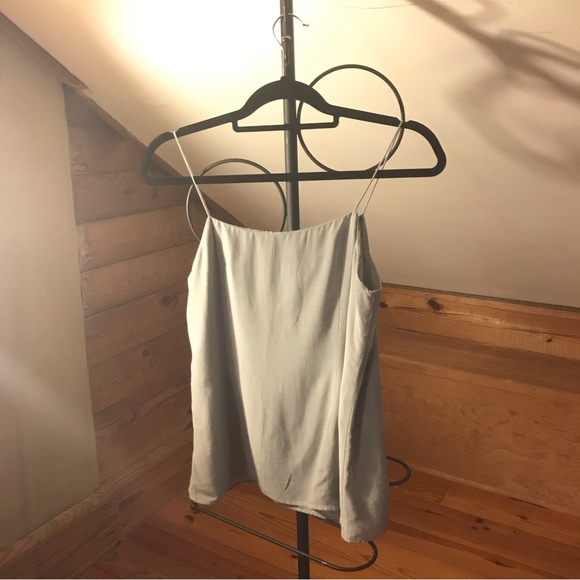 Bundle Ann Taylor and J.Crew Grey Navy Camisoles, EUC, S/4 - Picture 5 of 14